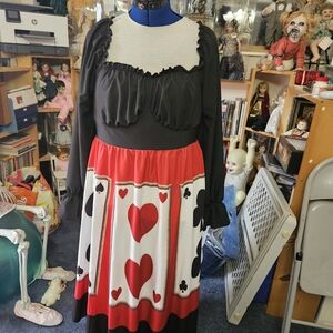 SHEIN Curve Queen Of Hearts Dress